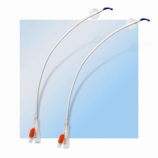 2 Way Silicone Foley Catheter - Tiemann Tip